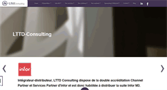 Desktop Screenshot of lttd-consulting.com