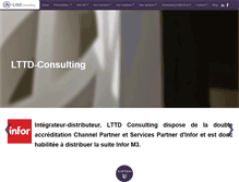 Tablet Screenshot of lttd-consulting.com